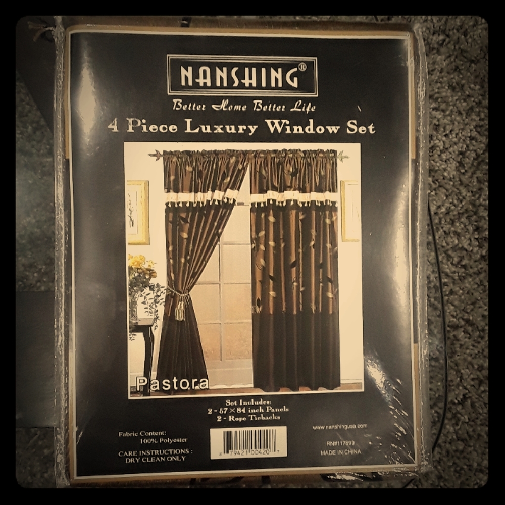 4 piece window set